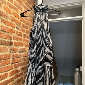 Mock neck tank top dress